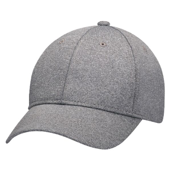 Polyester Heather 6 Panel Constructed Full-Fit Thumbnail